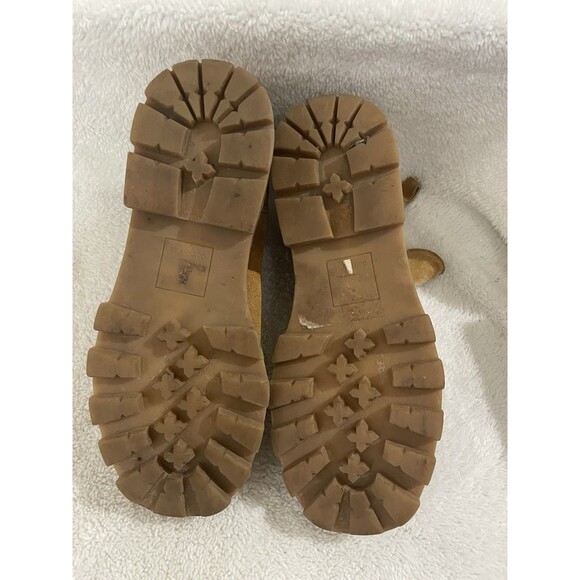 DOLCE VITA Womens Ankle Bootie Shoes Size 6 medium Camel Suede Chelsea - Picture 5 of 5